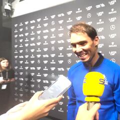 Nadal, al borde de las lágrimas tras la retirada de Federer