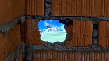 El agujero escondido en la obra del Bernabéu