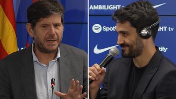 La broma de Mateu a Gündogan que le sacó una sonrisa