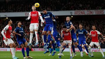 Resumen del Arsenal vs West Ham de Premier League 23-24