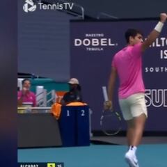 Tenis de otro planeta: el punto de Alcaraz con el que van a alucinar