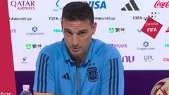 La pregunta a Scaloni por los que dicen que Argentina no sabe ganar: escuchen porque va a traer cola