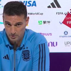 La pregunta a Scaloni por los que dicen que Argentina no sabe ganar: escuchen porque va a traer cola