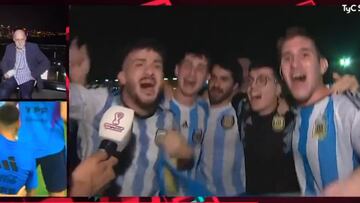El cántico racista de estos argentinos contra Mbappé