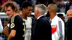 Ancelotti fue a directo a por Bellingham y le enseñó la leyenda del Real Madrid en una frase
