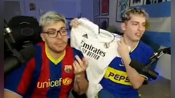 Un streamer culé intenta explicar por qué el Barça es más grande que el Madrid y el zasca se ha hecho viral
