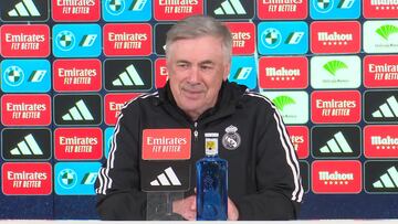 No la vio venir nadie: preguntan a Ancelotti por un plan ‘anti-Araújo’ con Vinicius y vean la que coló