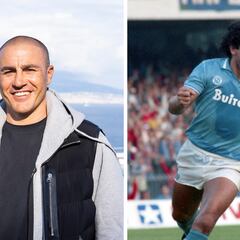 La frase de Maradona a Cannavaro siendo juvenil que explica todavía más la leyenda de Diego