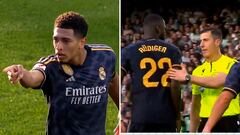 El gesto de Rüdiger durante el incidente de Bellingham en la celebración con Soto Grado de por medio