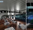 Las privilegiadas vistas del restaurante en el corazón del nuevo Santiago Bernabéu