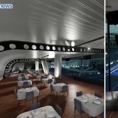 Las privilegiadas vistas del restaurante en el corazón del nuevo Santiago Bernabéu