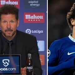 Hay recados, dardos y luego esto de Simeone: a João Félix le pitan los oídos