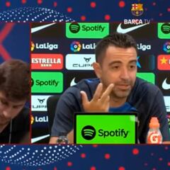 No puede estar deseando más su fichaje: la carcajada de Xavi cuando le preguntan por él