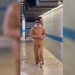 Kessie llegó ‘vestido’ de Fernando Alonso para jugar contra el Madrid