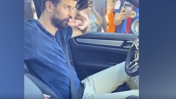 La cazada a Piqué con ‘Shakira’ en el coche