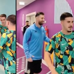 La foto interminable de los jugadores australianos con Messi: “¡Oh, Dios mío!”