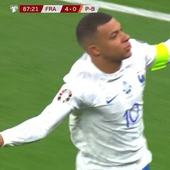 La obra de arte de Mbappé que se va a ver una y otra vez: atiendan a cómo deja a un rival sentado