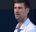 Nueva ida de olla de Djokovic: la surrealista frase que le dice al juez de silla ya es viral