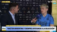 El vídeo que ha generado miles de bromas en redes: Garnacho, forzando su acento en su primera vez con Argentina