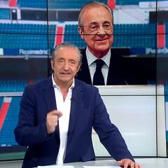 El recado de Florentino a Mbappé en la presentación según Pedrerol