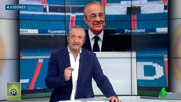 El recado de Florentino a Mbappé en la presentación según Pedrerol