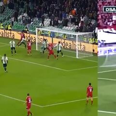 Hasta Osasuna lo ha compartido: el gol de hace más de 15 años y contra el Betis que se repitió anoche
