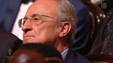 Las reacciones de Florentino, Laporta y Benzema al ser el City nombrado mejor equipo y no el Madrid