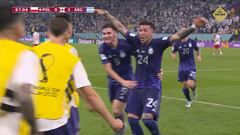 El golazo de Julián Álvarez para certificar la victoria de Argentina a Polonia