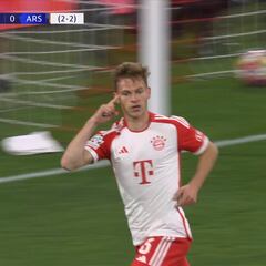 De lo más inteligente del fútbol: vean a Kimmich cómo gana el partido desde el lateral derecho