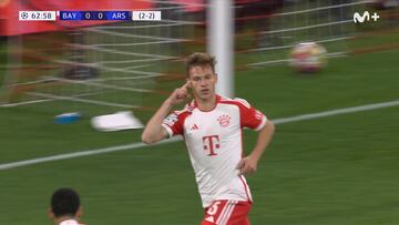 De lo más inteligente del fútbol: vean a Kimmich cómo gana el partido desde el lateral derecho