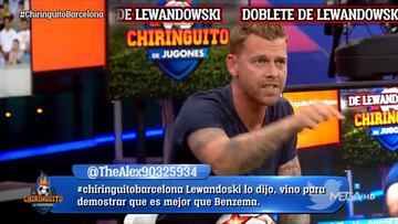 Jota Jordi se calienta y estalla contra todos por Lewandowski