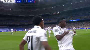 Es desde ya un gol icónico en la Champions: la salvajada de Vinicius en el partido del año