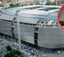 Así es la nueva decoración de las torres del Bernabéu
