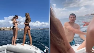 Celebras tu cumple y llega Casillas en una tabla a tu barco: surrealista lo de estas chicas