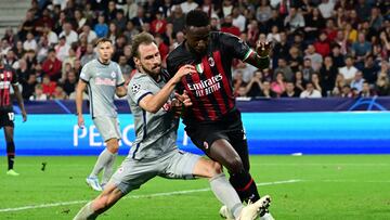 Resumen y goles Salzburgo vs AC Milan de la jornada 1 de la Champions League