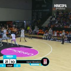 Un jugón para el Barça en la Minicopa: Oriol Filba