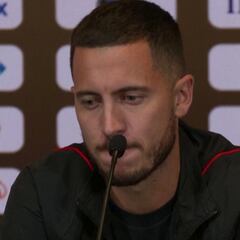 Primer día con Bélgica, primer recado de Hazard a Ancelotti