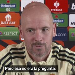 El papelón de Ten Hag con Cristiano: lo que dice del portugués extraña y mucho...
