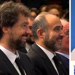 Almeida, Llull y Chus Mateo: el momentazo del alcalde con la canasta decisiva de la Euroliga
