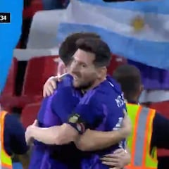 El golazo de Messi a Emiratos Árabes justo antes de empezar el Mundial de Qatar 2022