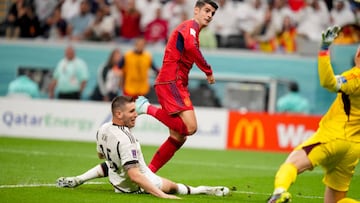 Resumen y goles del España vs Alemania, grupo E del Mundial de Qatar 2022