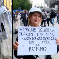 La emoción del Bernabéu en el regreso de Vinicius: mensajes directos y baile frente al racismo