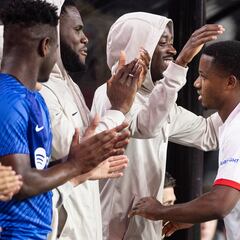 Y después de su golazo Ansu se fue directo a por Dembélé: el gesto que va a dar que hablar