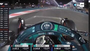 La acción al límite de ‘Magic’ Alonso y Aston Martín que dejó fuera a Hamilton