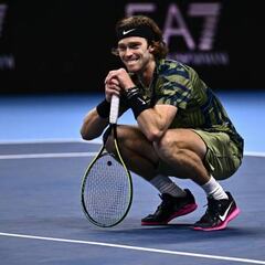 Resumen del Rublev vs Tsitsipas de las ATP Finals