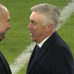 El gesto de Ancelotti con Guardiola según eliminó el Madrid al City: para quitarse el sombrero