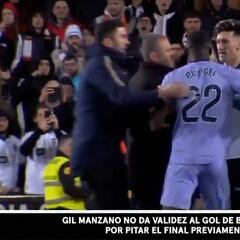 La tangana final que captó Movistar Plus+ con Bellingham y Rüdiger defendiendo a Vinicius