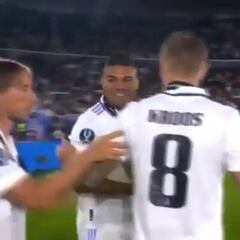 La foto más clásica de la última década en el Madrid y la obsesión de Modric por el orden