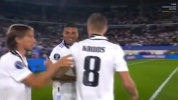 La foto más clásica de la última década en el Madrid y la obsesión de Modric por el orden