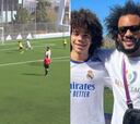 El Madrid tiene una joya especial en el hijo de Marcelo: el hat-trick de Enzo que va sobrado